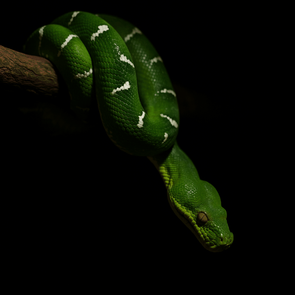エメラルドツリーボア】アマゾンの宝石「エメラルドツリーボア