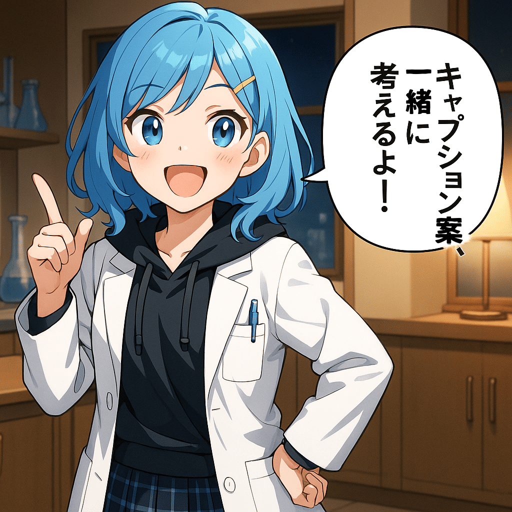 PixAI始めてみています【雑記絵】｜あおいちゃんと室長