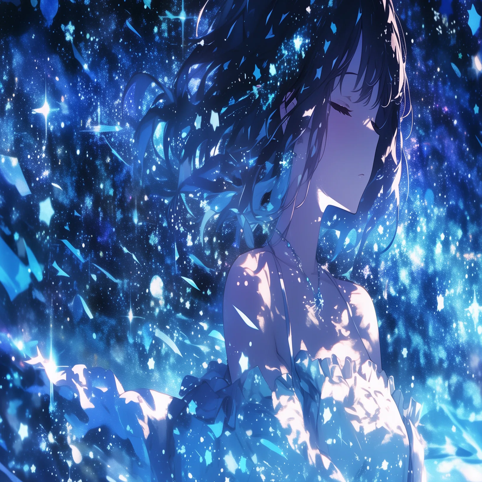 🌌 パステル調と星空の二重奏 ─ noteサムネイルにも使えるAIイラスト