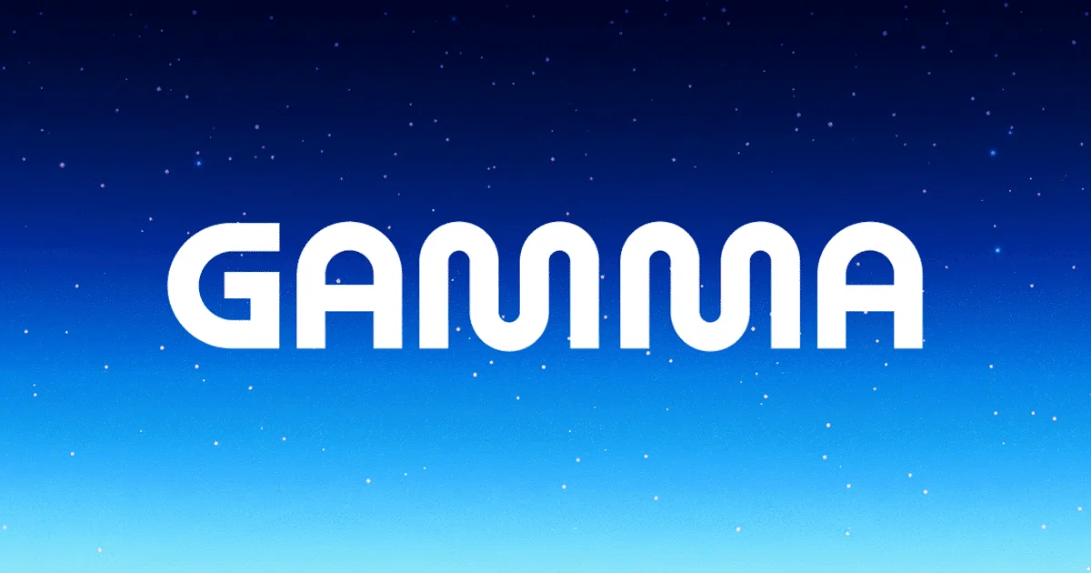 Gammaのロゴ