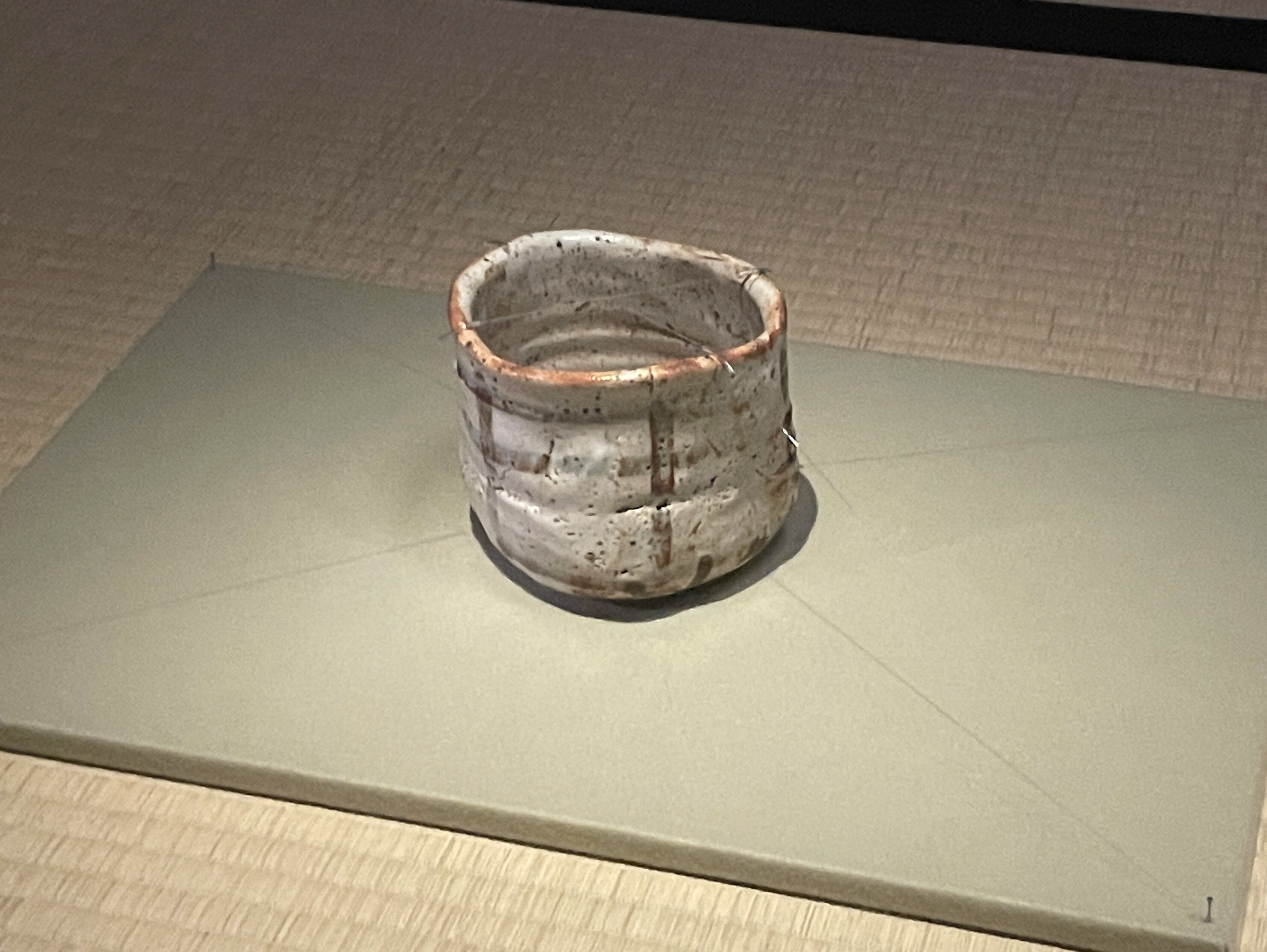 違いの分かる人へのプロセス？【志野茶碗 卯花墻：花と鳥：三井記念