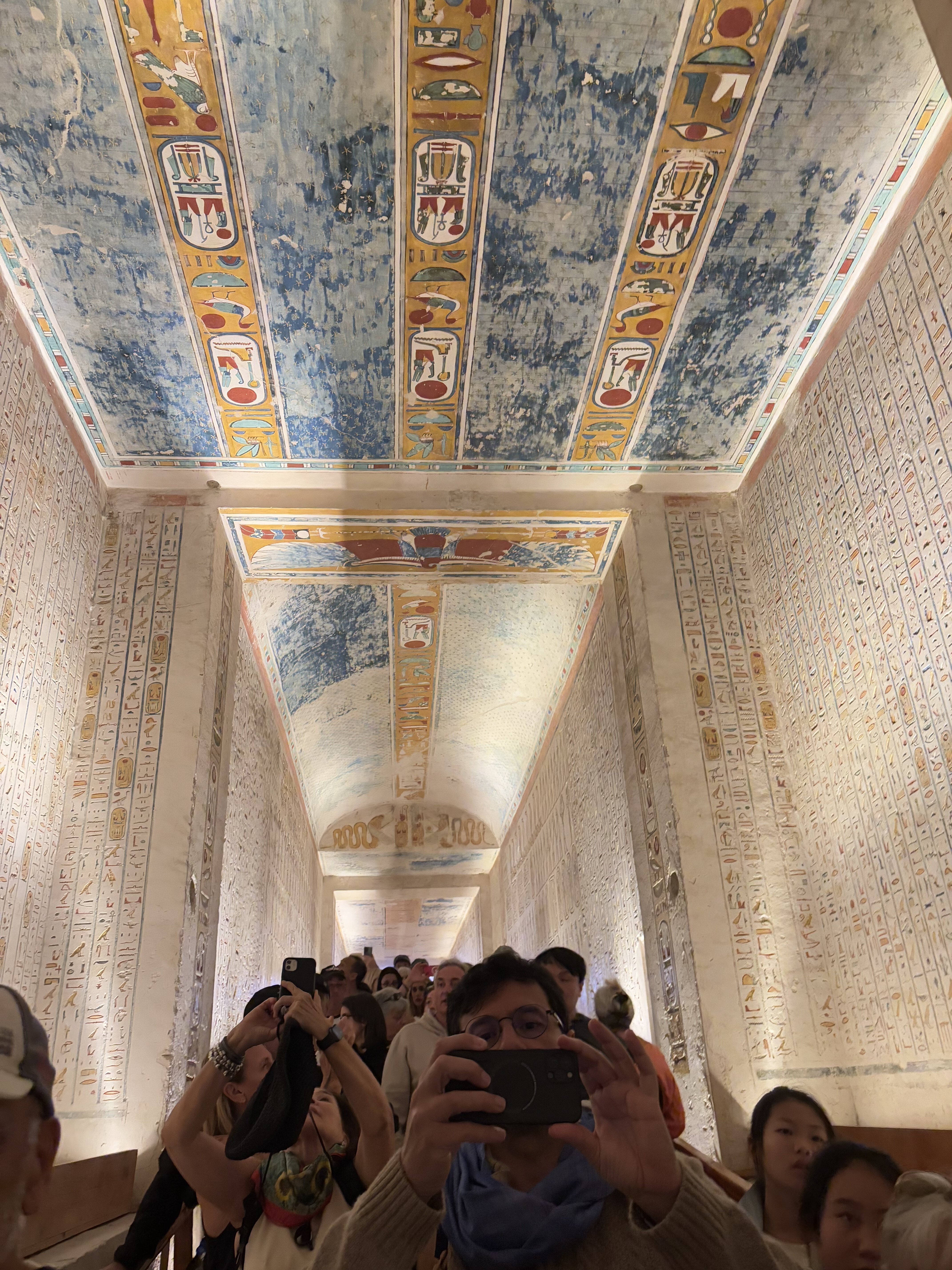 エジプト旅行記⑩王家の谷─セティ1世墓、3200年前の下絵