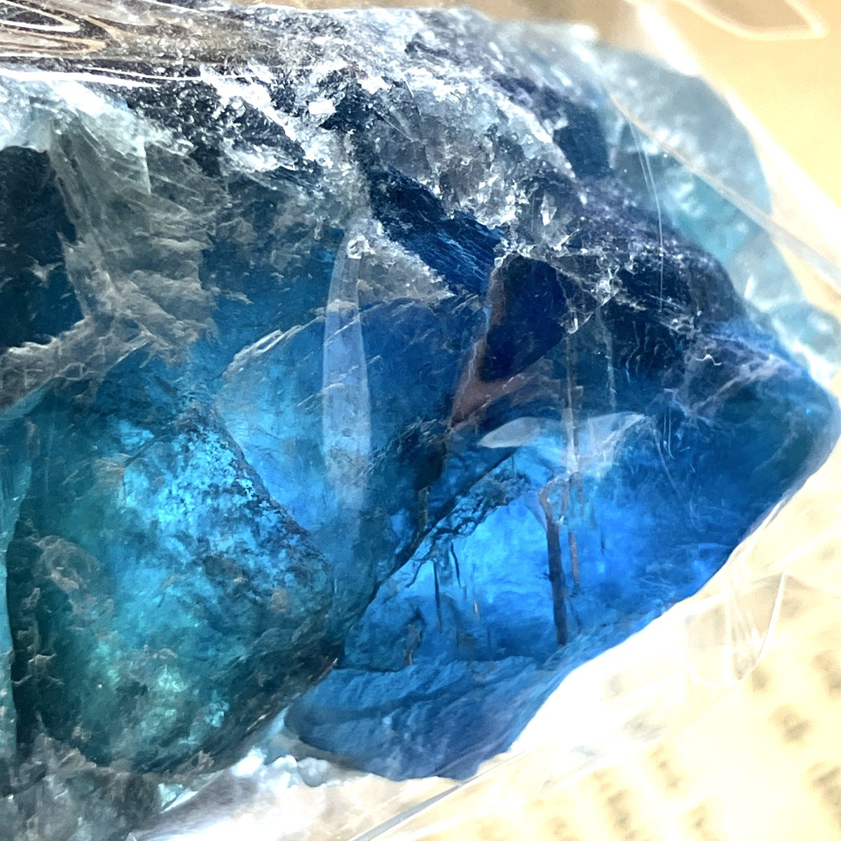 蛍石 珍しい 黄色ホタル石 中国産 | クリスタル・ワールド御徒町店