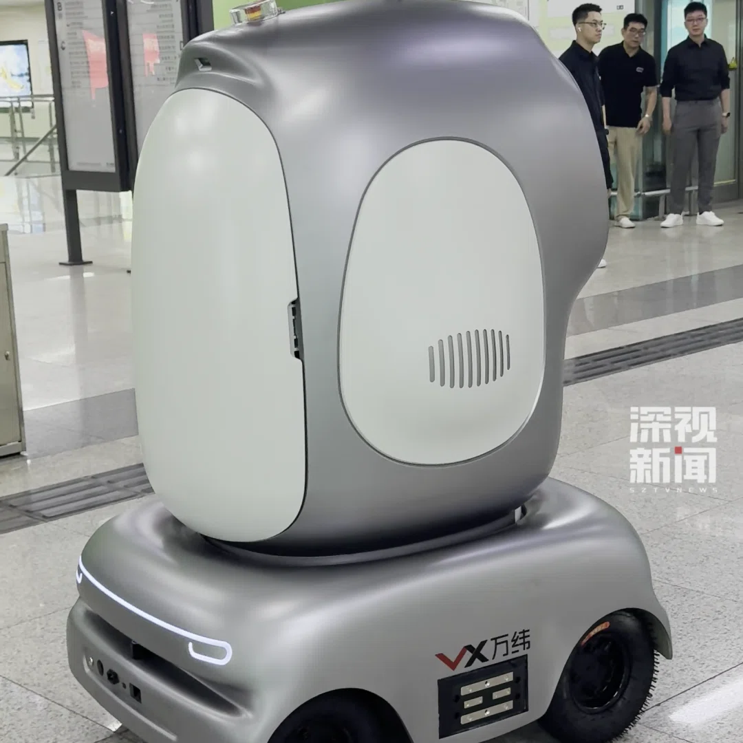 中国深センでロボットが地下鉄配送を開始！日本のビジネスリーダーが