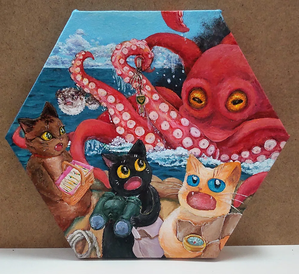 New work completed for the solo exhibition｜島田つき