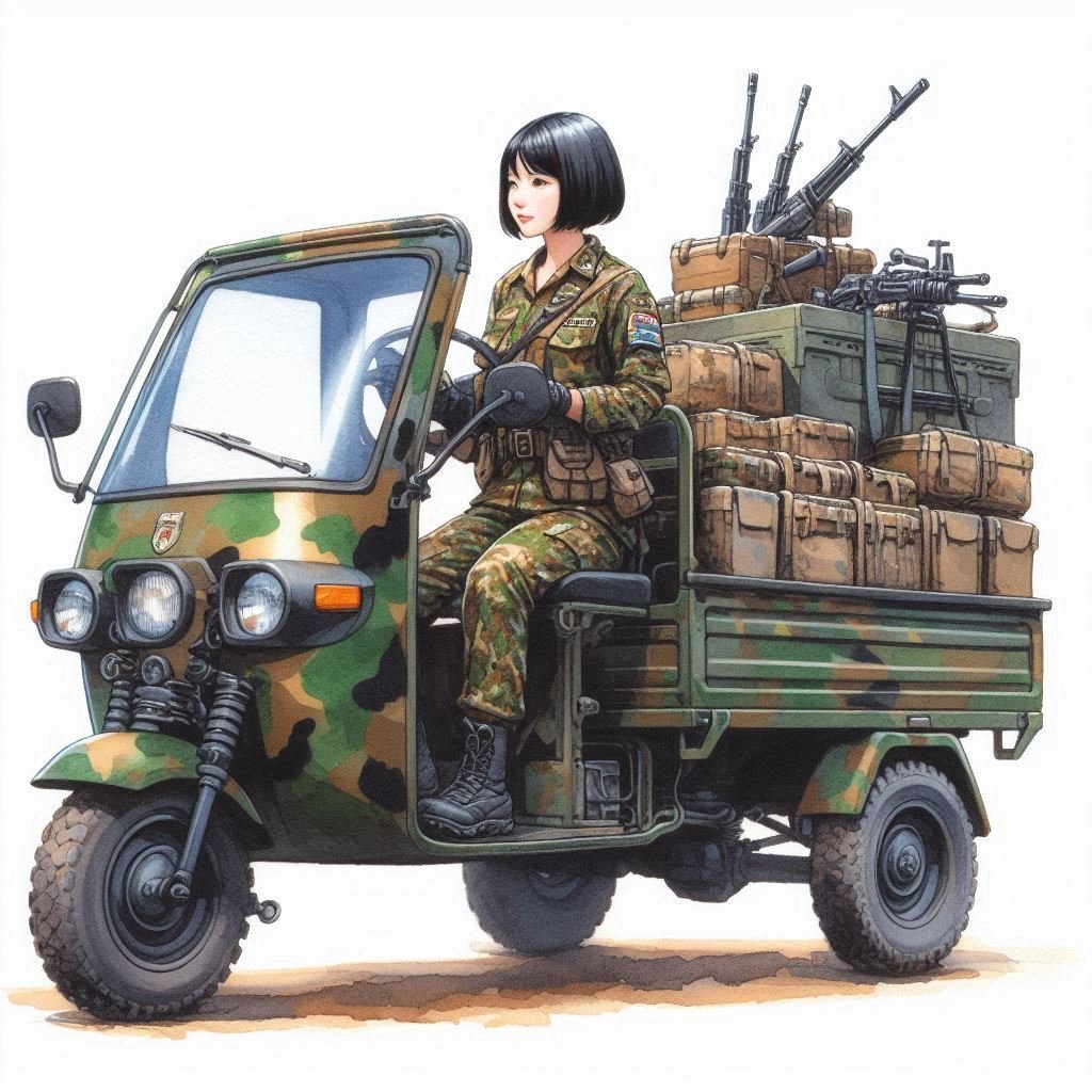 オート三輪　日通 日通のオート三輪1 | 変なとこ（だけ）にこだわってみた
