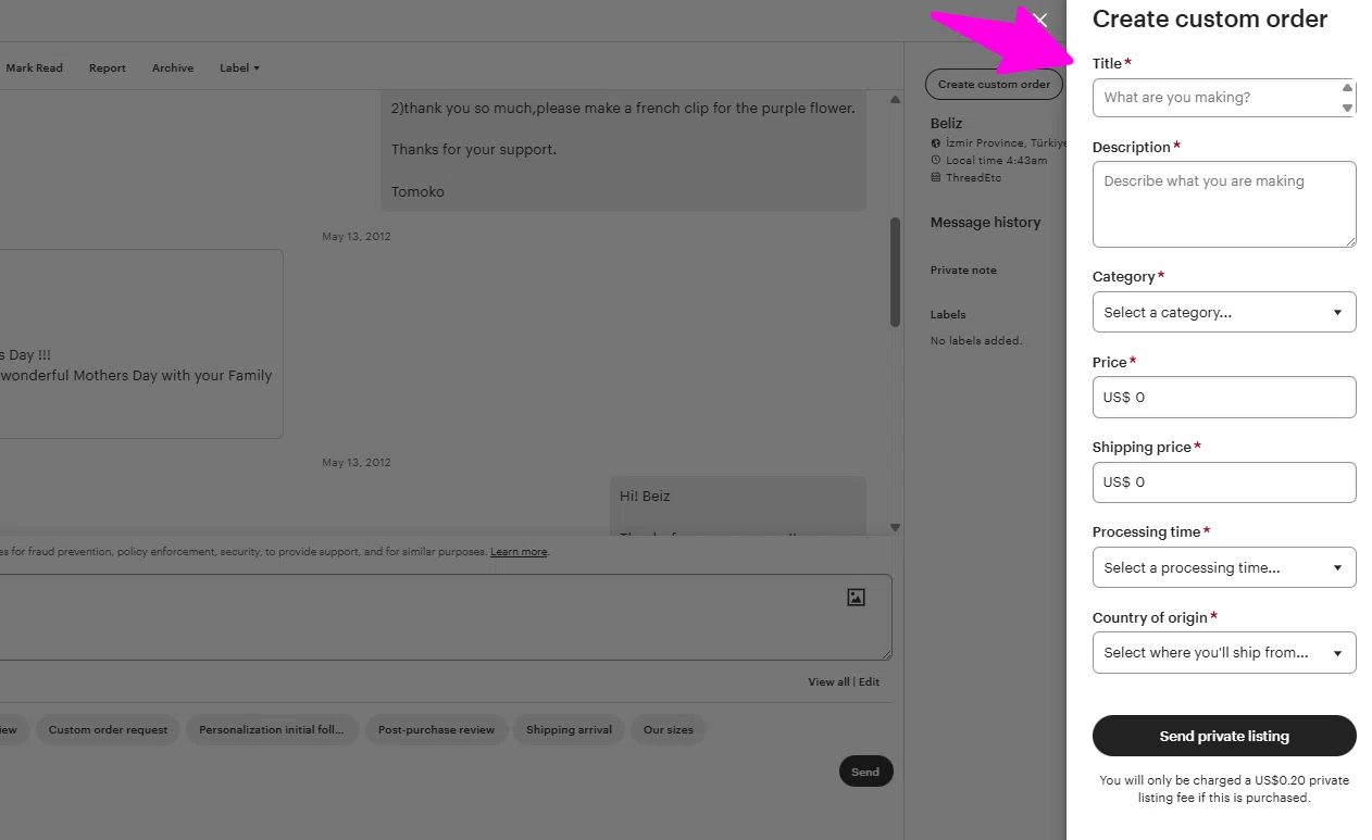 Etsyでカスタムオーダーをもらったら？～3つの対応パターンと、意外と