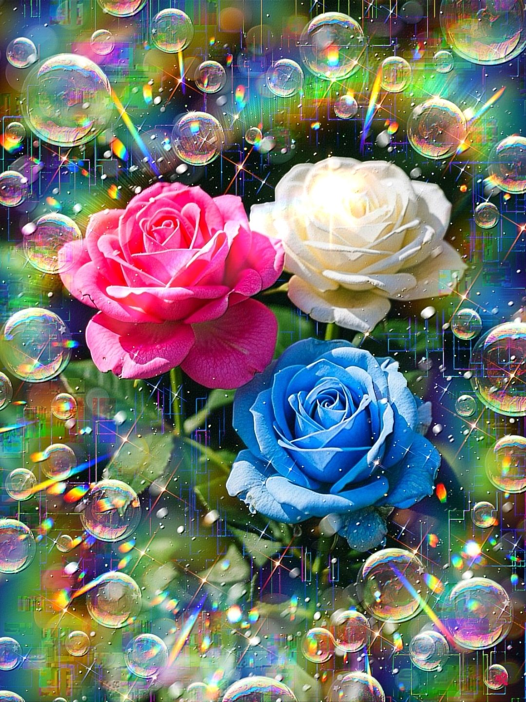 布花作品♡チャーミングな薔薇たち 産地直送 バラ花束 ミックスおまかせ（10本入り）／愛知 榊原