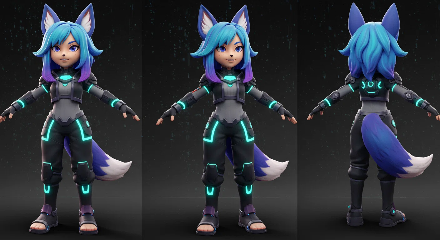 Grokコンパニオン「Ani」のキャラクター紹介画像
