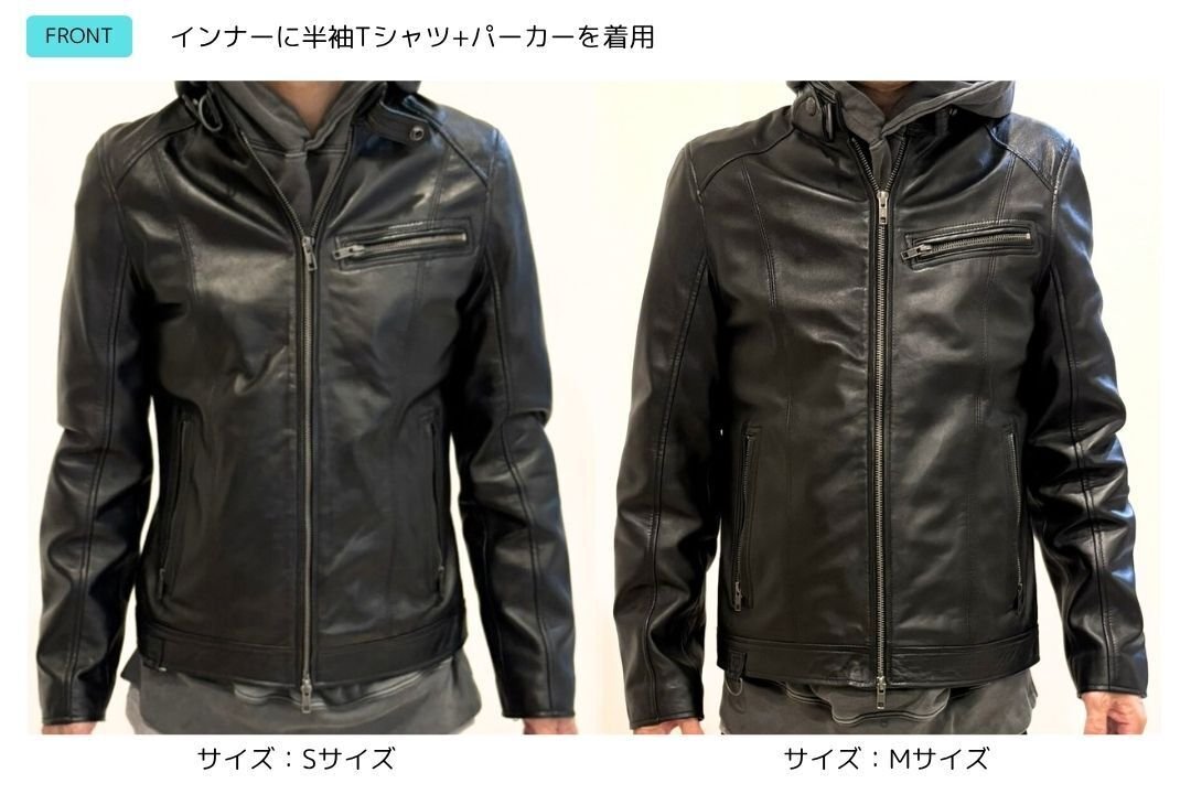革ジャン　シングルライダース　Sサイズ レザージャケット ライダース シングルライダース レディース 革