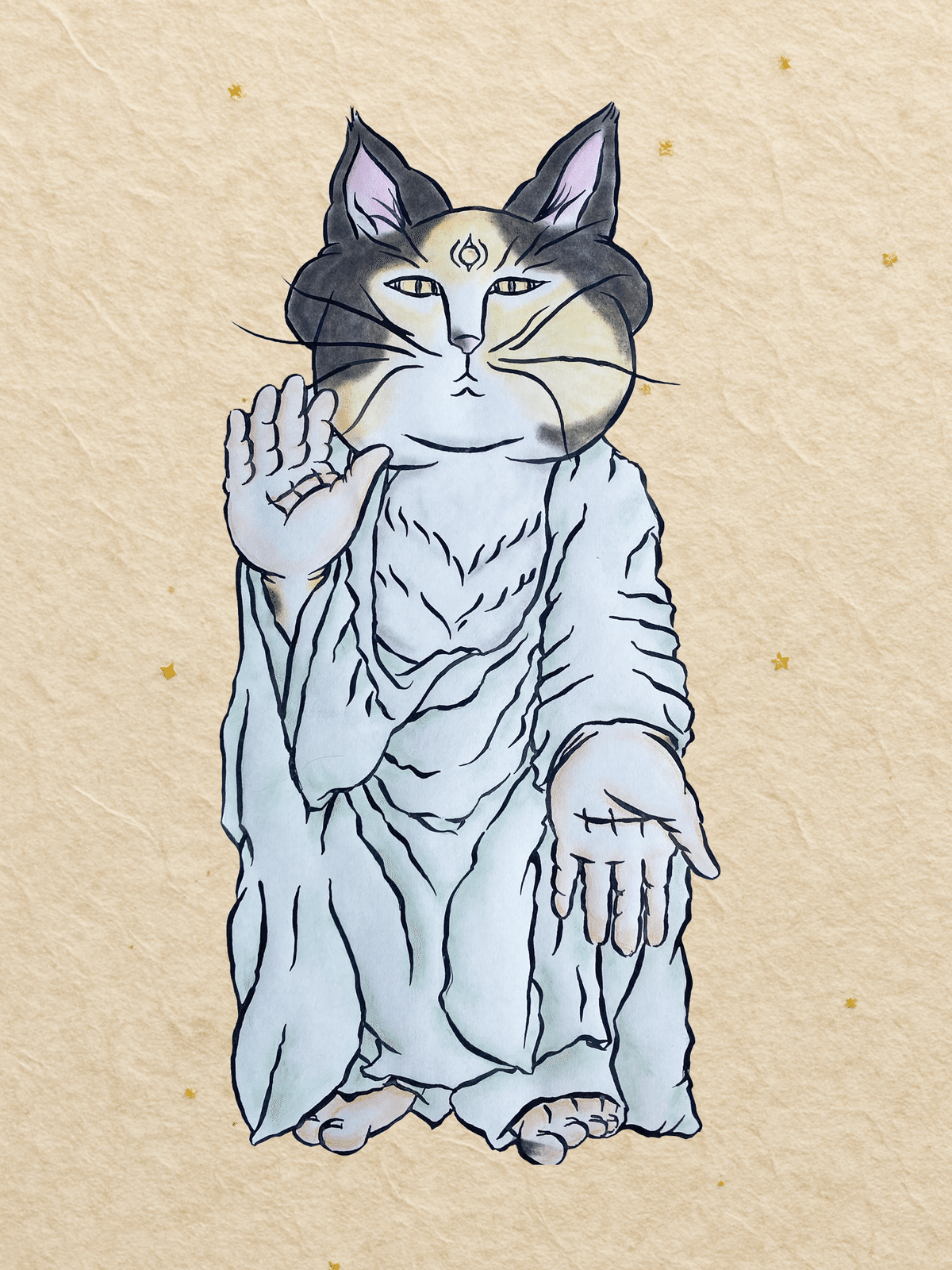 ✧︎中国お土産シリーズ✧︎ネコさん注意✧︎三国志、歴史好きな方に 諸葛亮 孔明扇③ ✧︎中国お土産シリーズ✧︎ネコさん注意✧︎三国志、歴史好きな