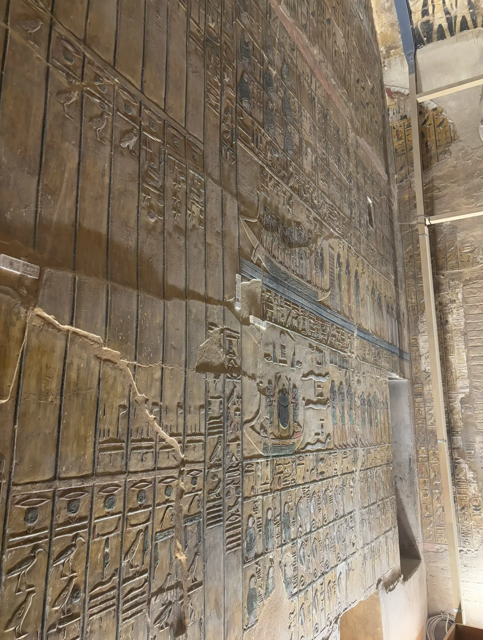 エジプト旅行記⑩王家の谷─セティ1世墓、3200年前の下絵