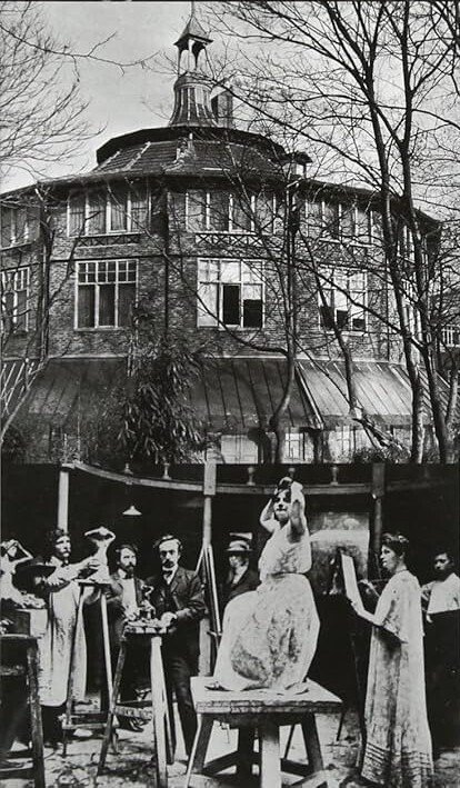 エコール・ド・パリ期 1910年ベデカー仏都案内本 エコール・ド・パリ期 1910年ベデカー仏都案内本