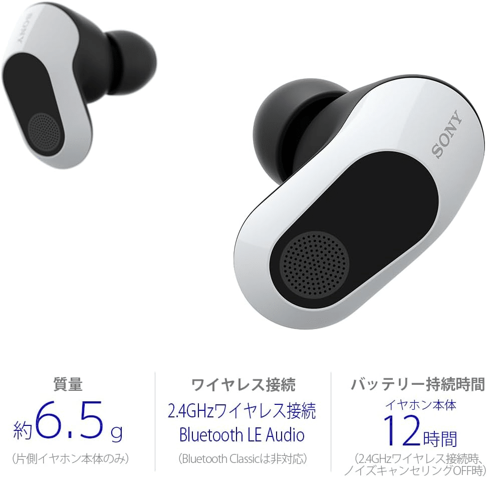 ソニー ゲーミングイヤホンINZONE Buds:WF-G700N ホワイト ソニー INZONE Buds WF-G700N ホワイト｜GetGadgetGot