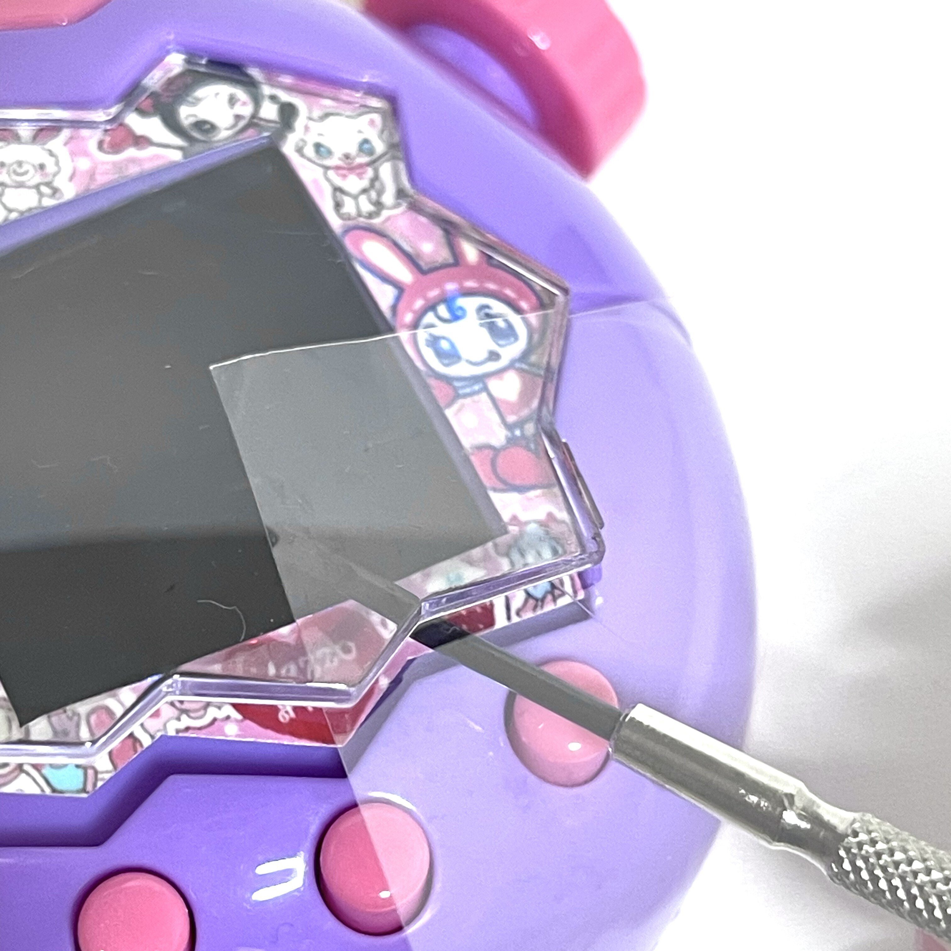 分解ガイド】🎀たまごっちパラダイスのフェイスプレートを外す方法