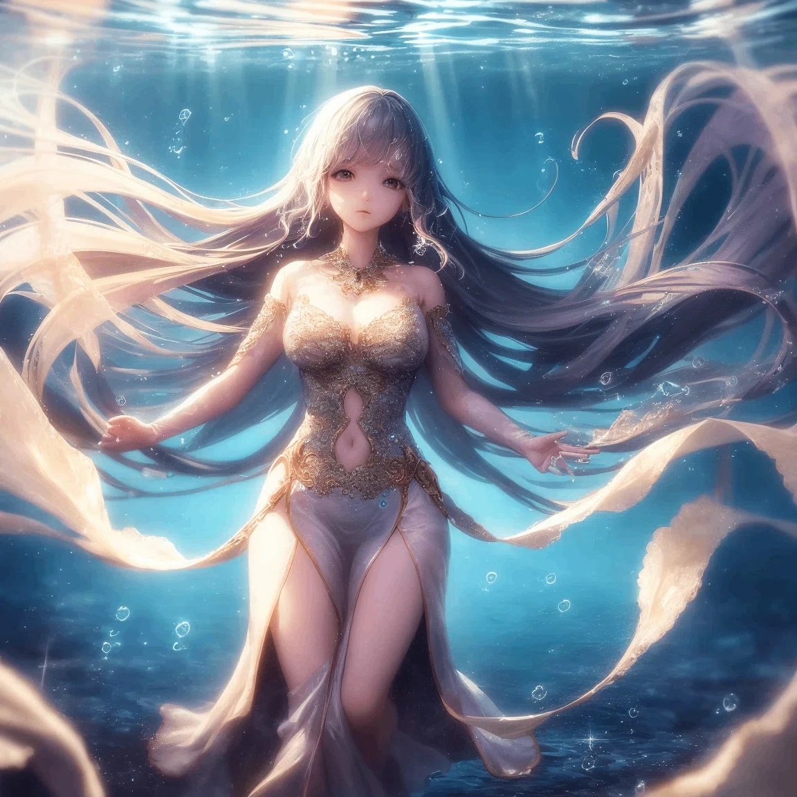 Midjourneyだけが水表現の正解じゃない。SeaArtも、普通に強い？担当