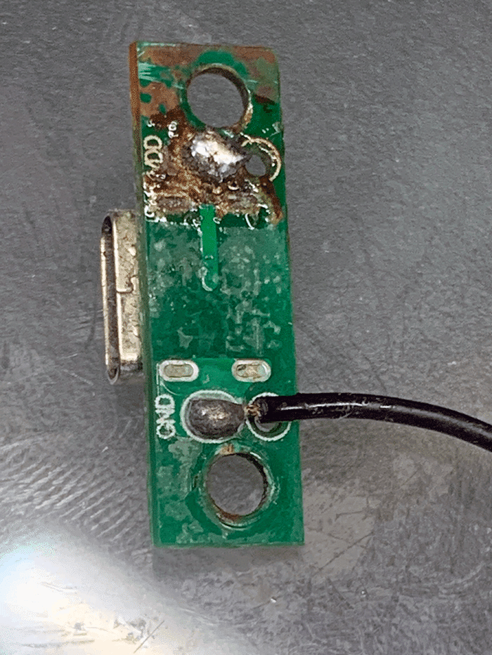 HH 冷風機 ホワイト　修理しました Kokohie] Repairing a cooling fan that appears to have a