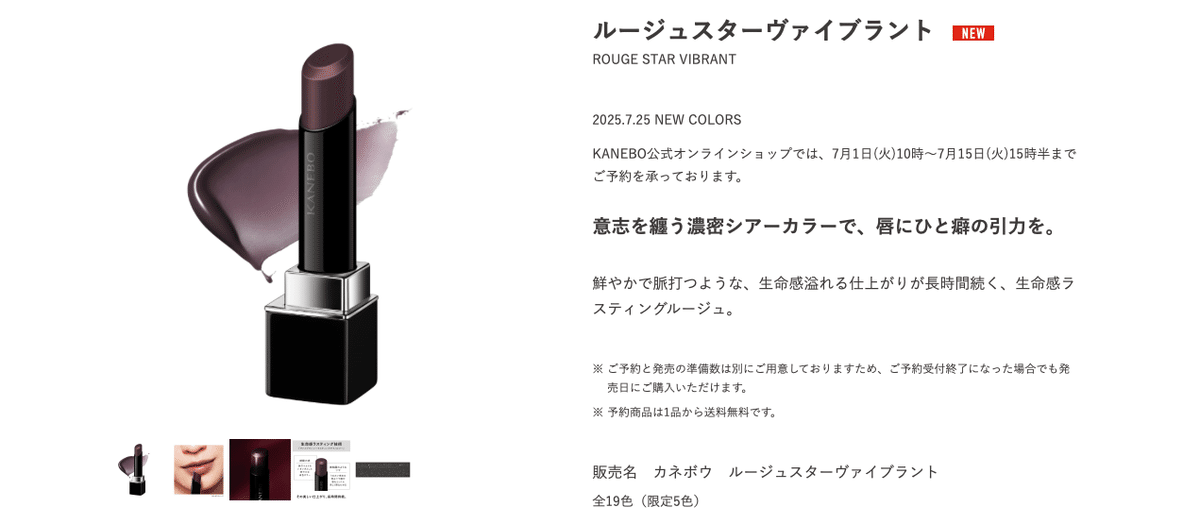 3本組 ルージュスターヴァイブラント 限定EX9 EX10 EX11 限定色