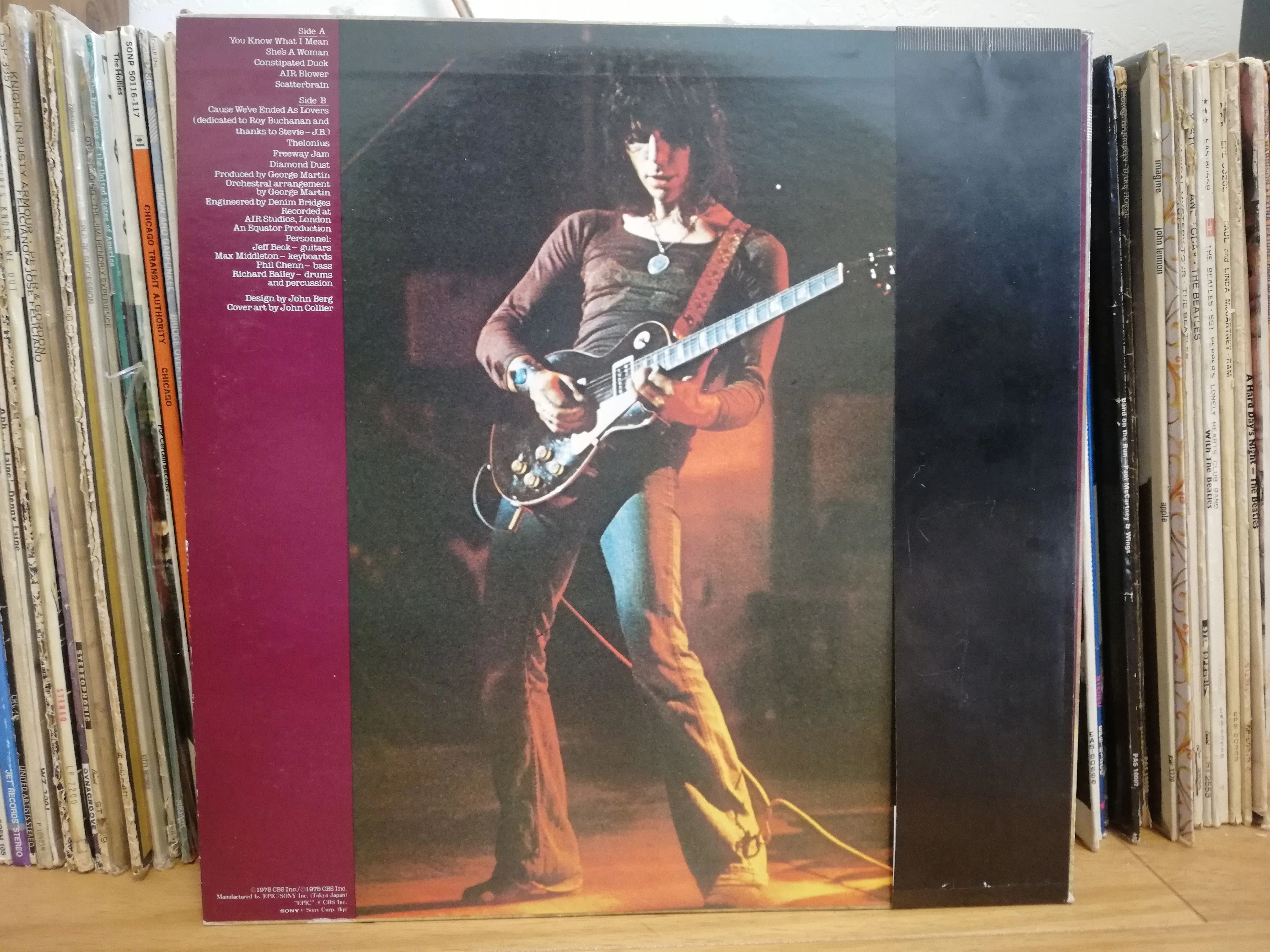 散漫な脳：Jeff Beck「Scatterbrain」｜ごあ（宇宙でひとりぼっち）