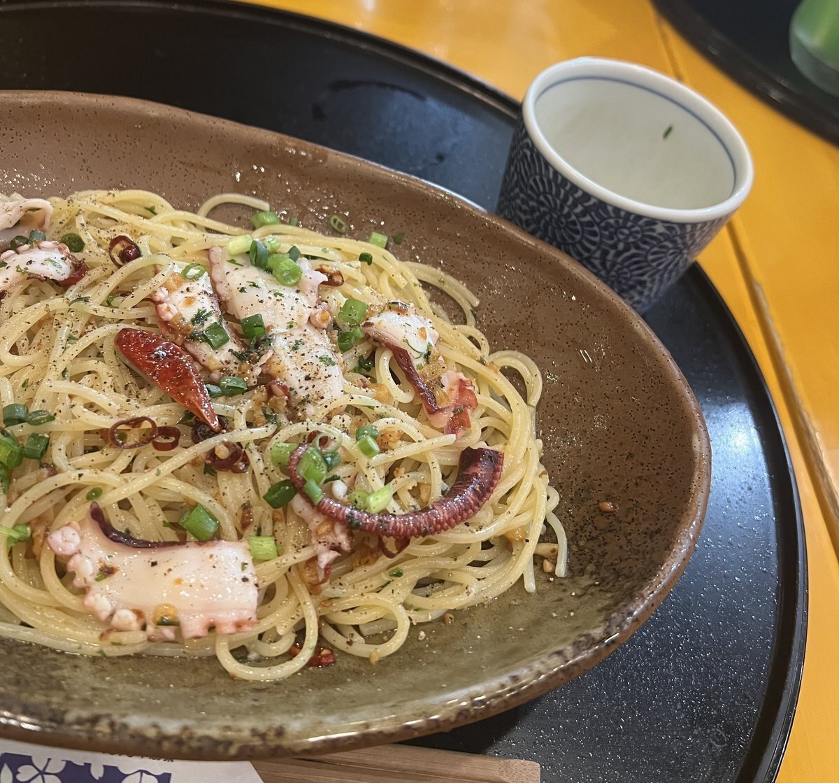 ダブルガーリックペペロンチーノ｜ふぁん