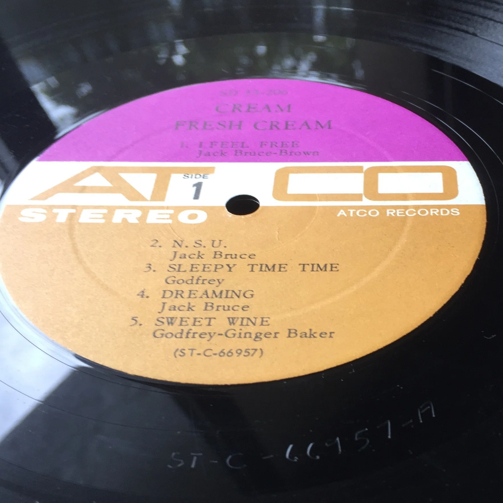 レコード検証！激レア盤】(1枚目) Cream『Fresh Cream』US org ST 