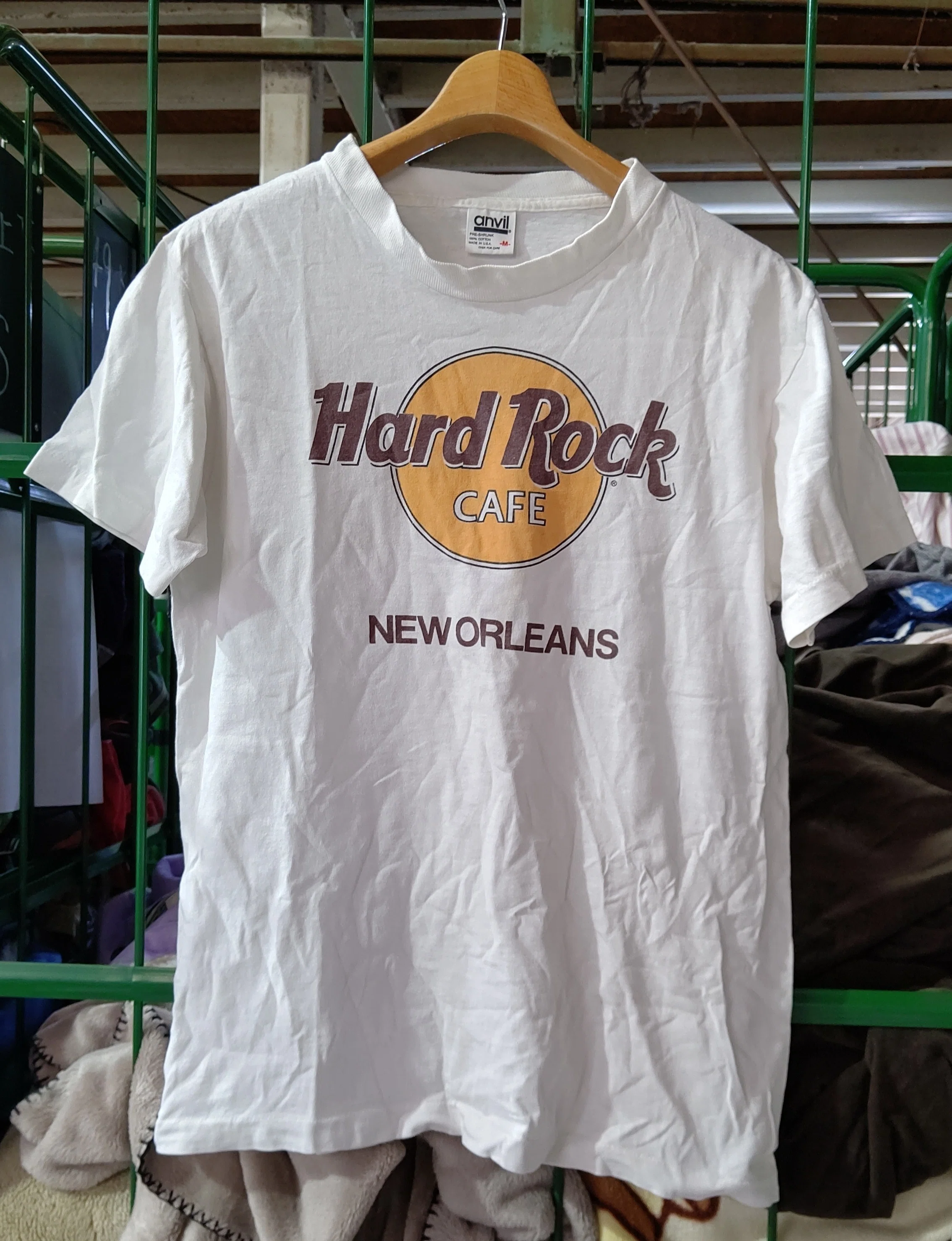 🎉Hard Rock CAFEのTシャツ👕をレスキューした！ニューオリンズ🗽anvil