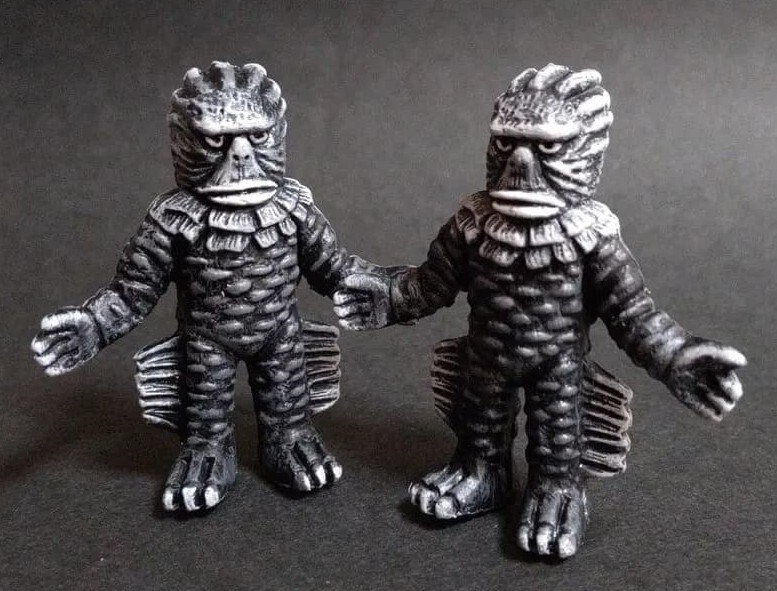 ラゴン／ポピー／モノクロ】怪獣消しゴムを塗る！｜レイレイ