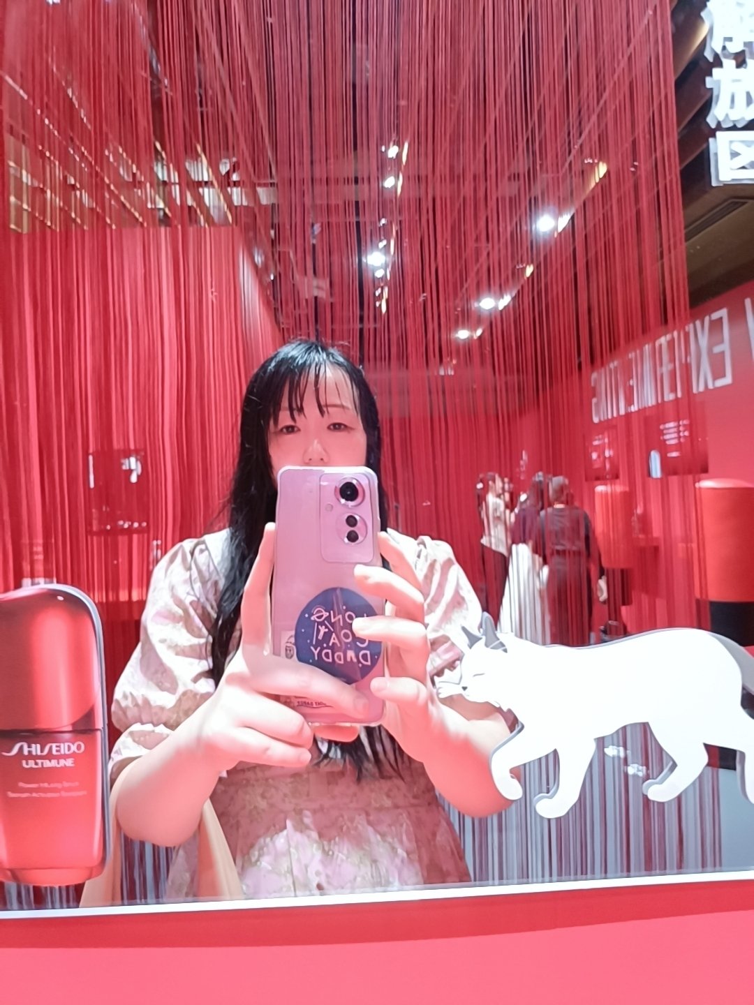 【激レア】椎名林檎さん 捨て看板POP 椎名林檎様×資生堂 POPUP STORE『ストレス解放区』に参りました