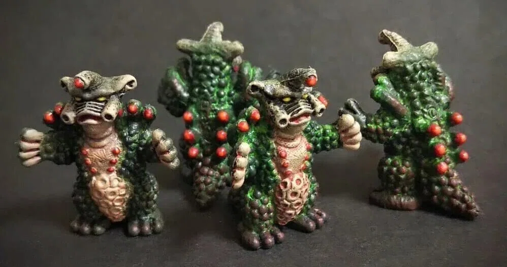 ガウス】怪獣消しゴムを塗る！｜レイレイ