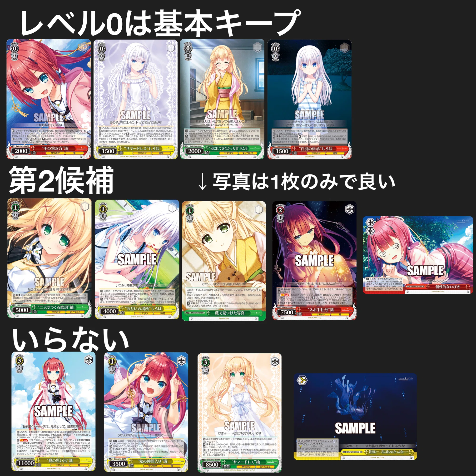 WSデッキ紹介サマポケストブ枝｜テラ