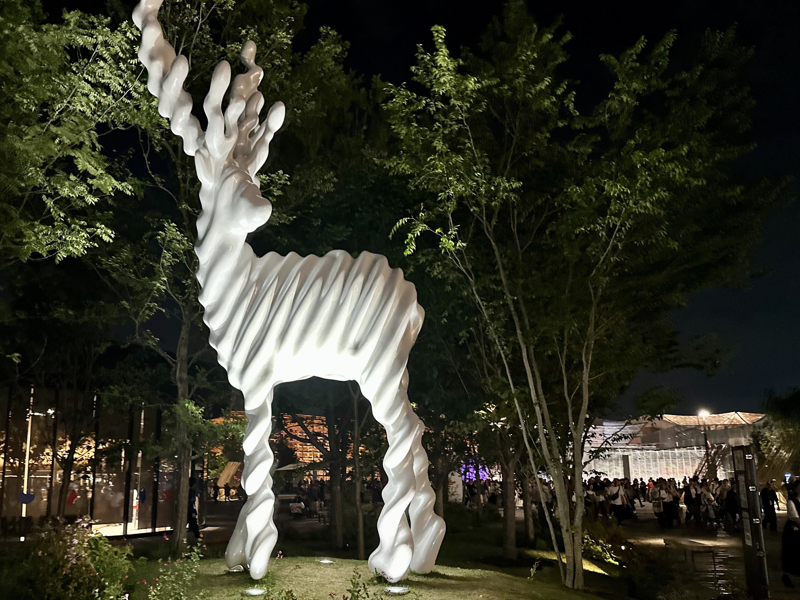 2025年の万博の風景をいつかの旅と重ねるように｜sanchi