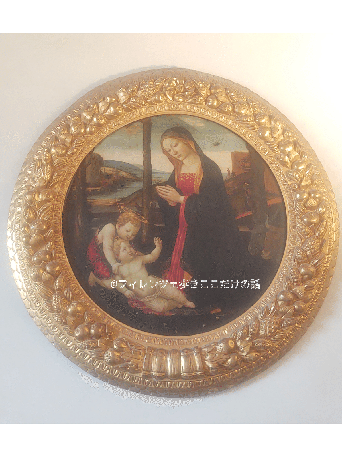 絵画 UFO ヴェッキオ宮殿 「UFOの聖母」｜フィレンツェ歩き ここだけの話