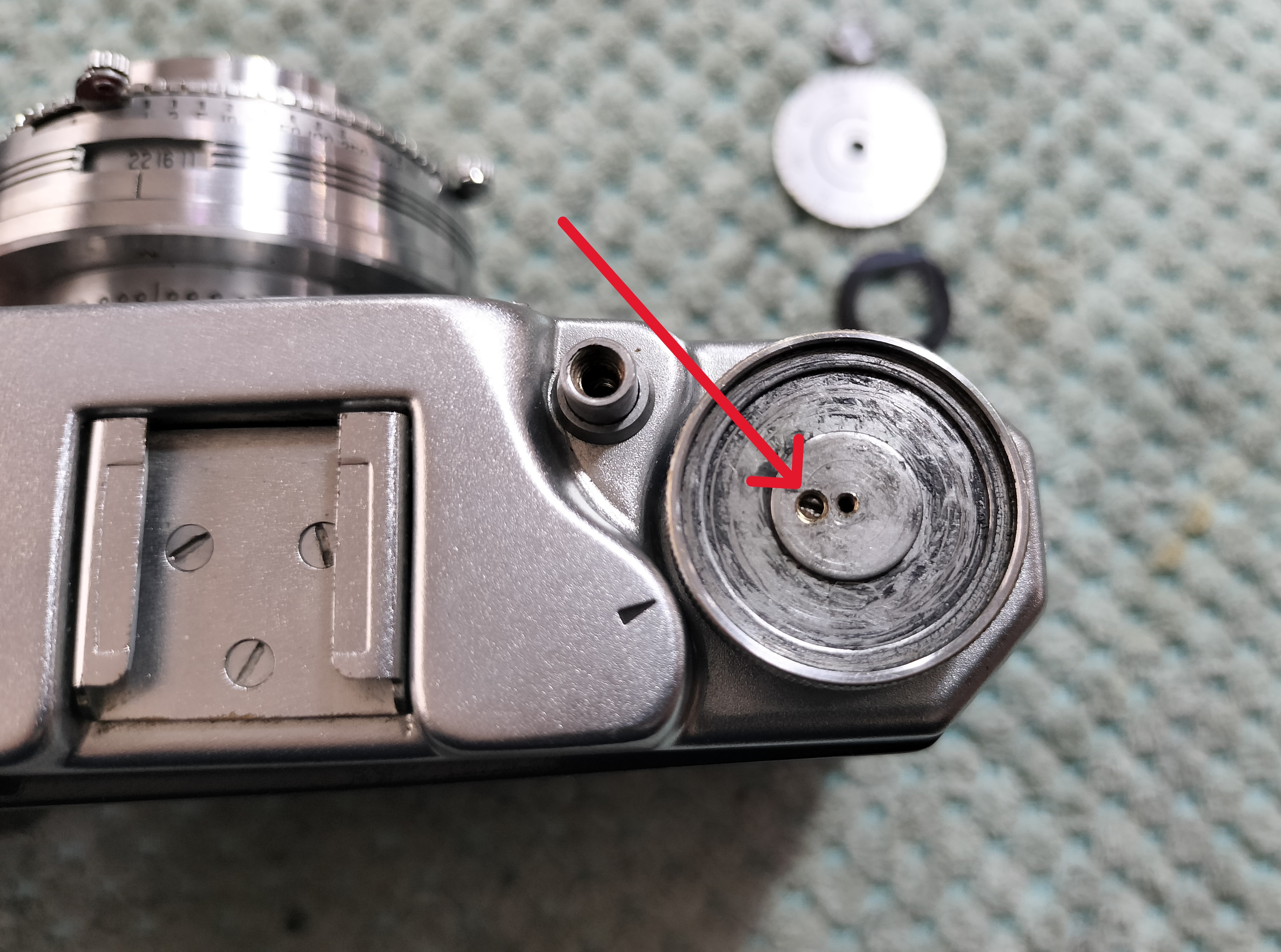 KONICA IIA フィルムカメラ コニカ 作動未確認 Konica IIシリーズの分解｜フィルムカメラ修理のアクアカメラ