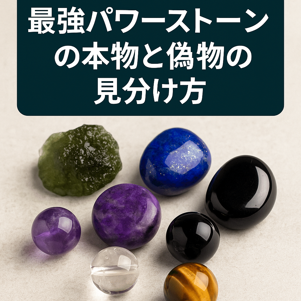 最強パワーストーンの本物と偽物の見分け方完全ガイド｜最強
