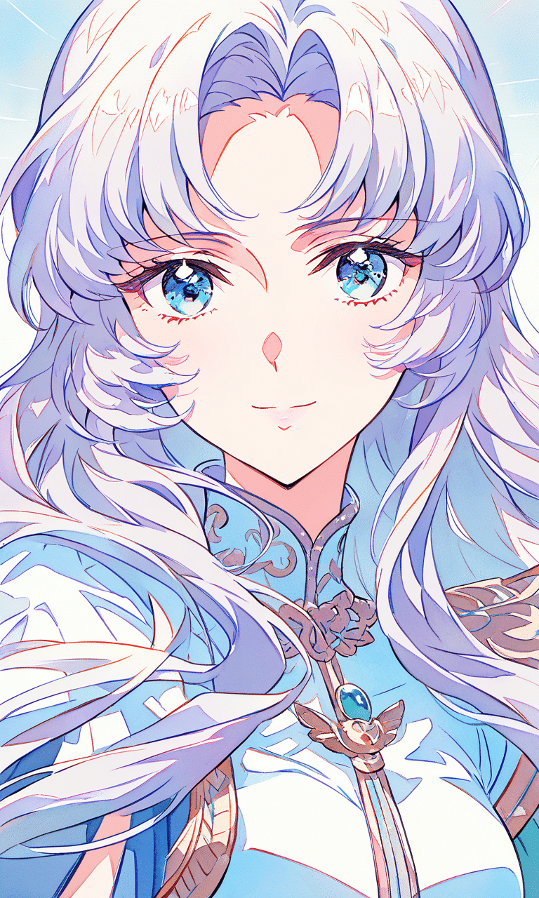 AI画像生成】「破綻の瀬戸際」1990年代懐かしの少女漫画カラーイラスト