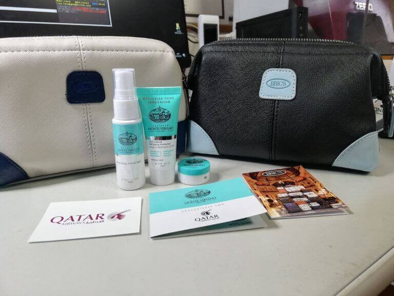 カタール航空ビジネスクラスのアメニティは知る人ぞ知る有名ブランドを