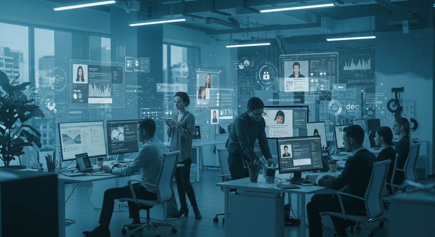 IT企業のSNS採用活動イメージ