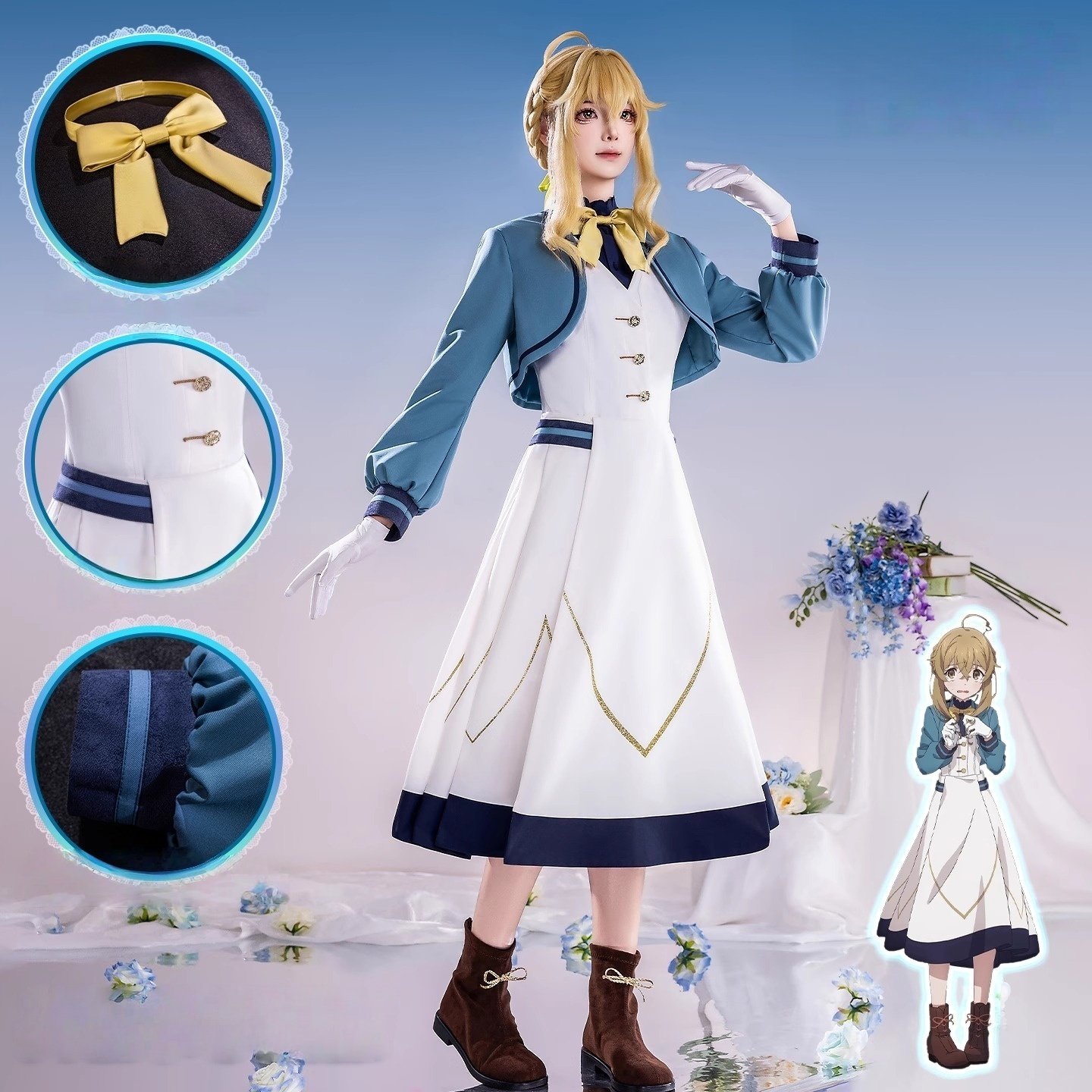 サイレント・ウィッチ 沈黙の魔女の隠しごと モニカ・エヴァレット コスプレ衣装 Monenjoy サイレント・ウィッチ モニカ・エヴァレット 学院服