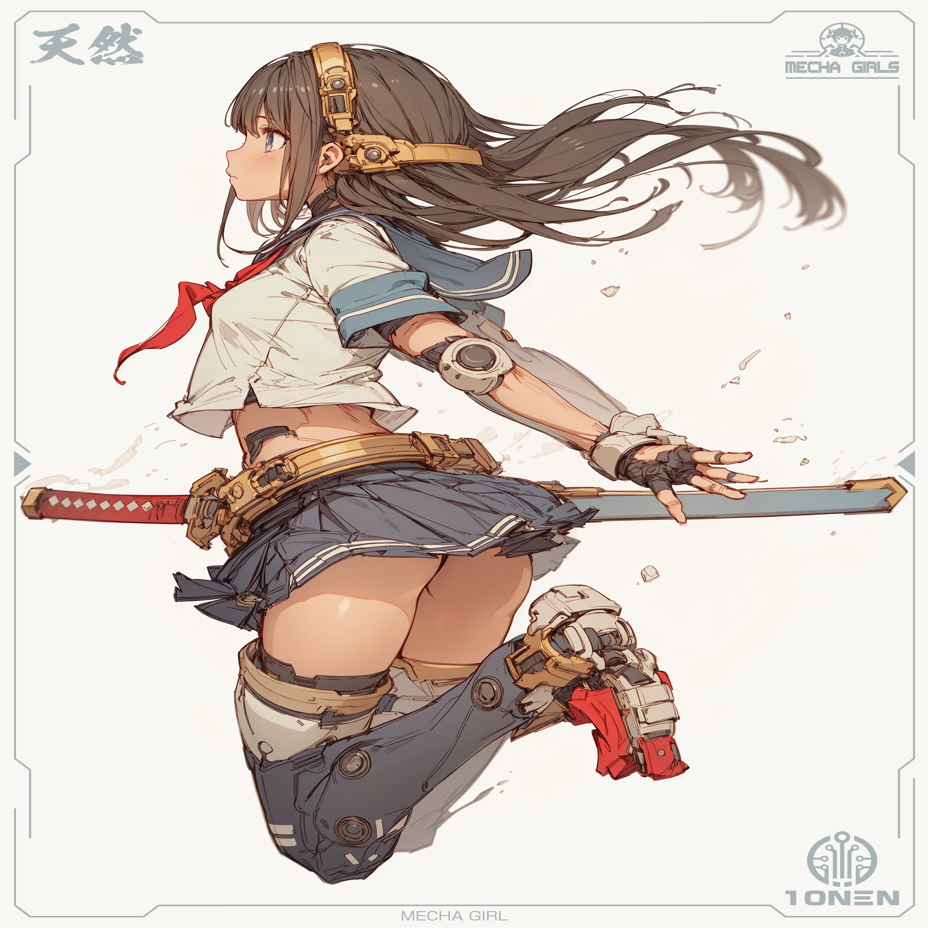 AI Image Generation] Illustrations from July 20, 2025 [Action Mech