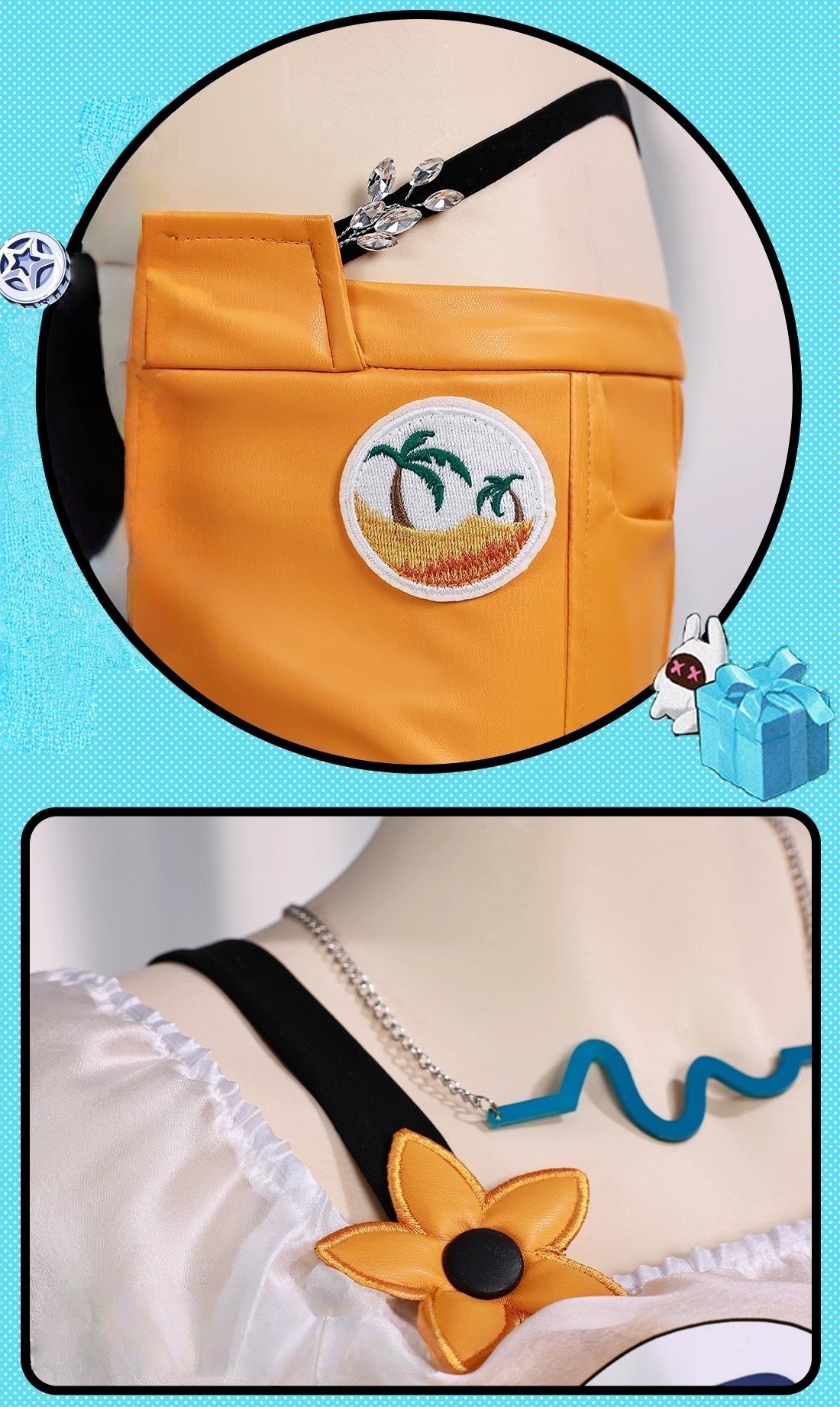 Monenjoy ゼンレスゾーンゼロ リン 夏色ブルースカイ水着セット