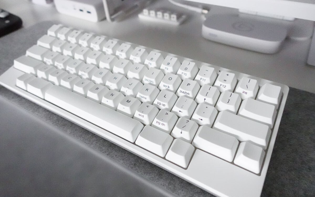 オーダー作品　HHKBスタジオ向けBTT対応パームレスト　スノーホワイト オーダー作品 HHKBスタジオ向けBTT対応パームレスト スノーホワイト