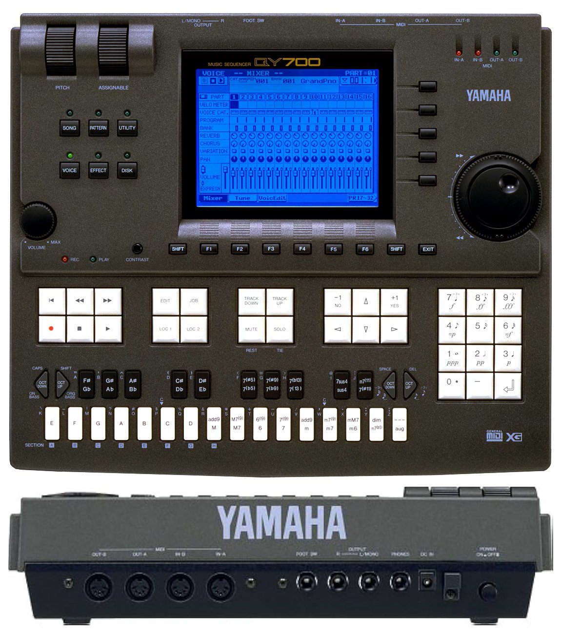 YAMAHA QY10シーケンサー 音源モジュール ミュージックシーケンサー YAMAHA ヤマハ ミュージック シーケンサー QY10 - メルカリ