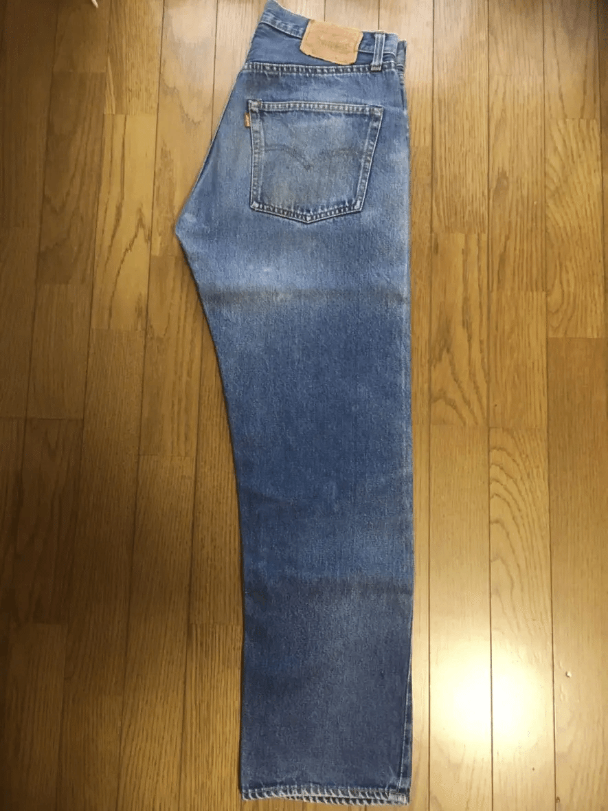 リーバイス501・66後期【前期との違い／デッドストックの色落ち