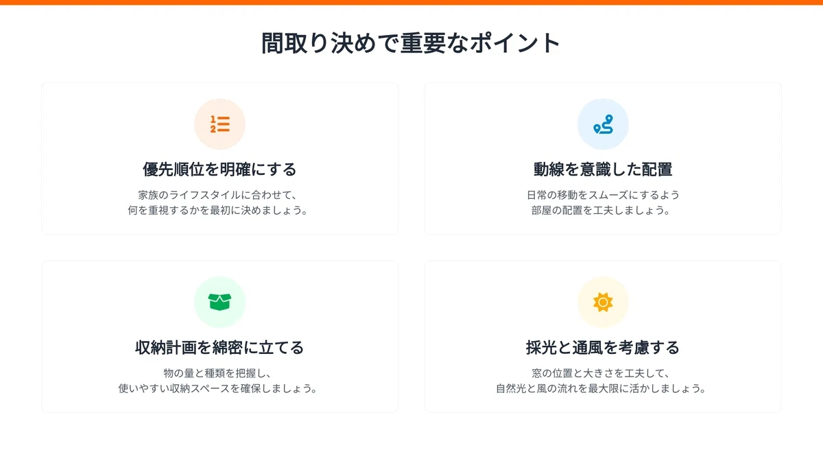 【失敗談から学ぶ】理想の暮らしを叶える!後悔しない間取りの決め方【家づくり始め方ガイド#11】|家づくりのプロ エジさん | 家づくり・住宅 ...