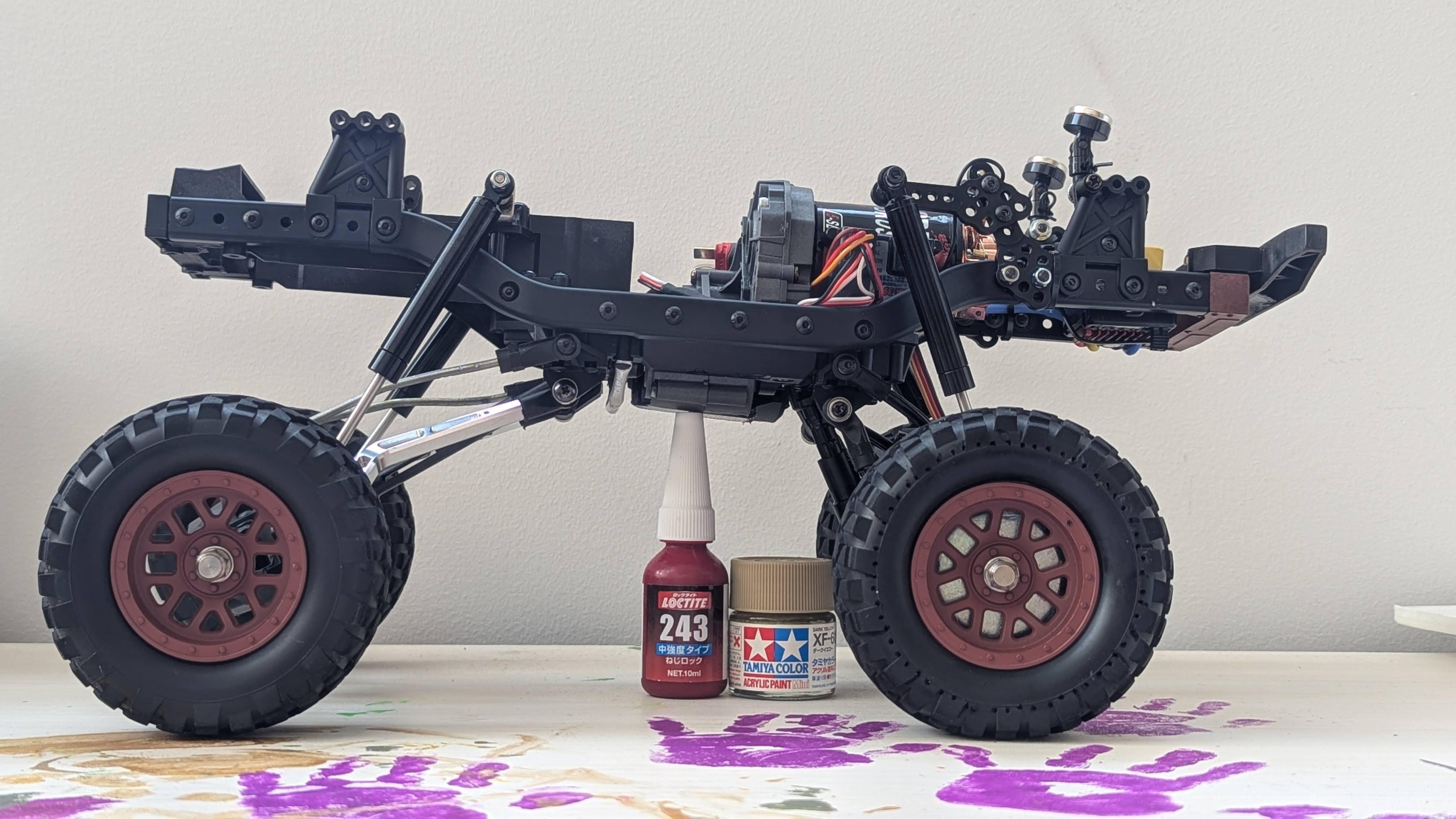 CC02 カスタムラジコン CC-02をFR仕様に】タミヤCC-02をツーリングRCに改造計画➀
