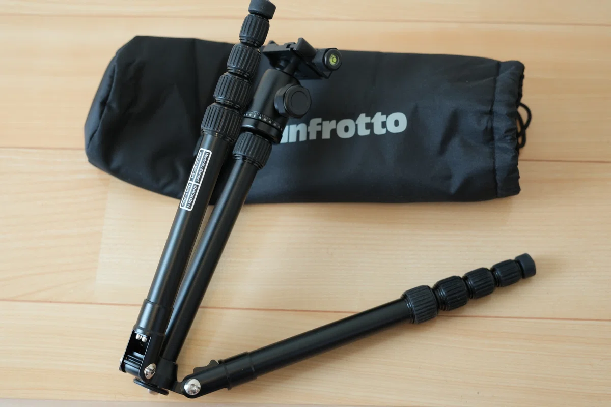 Manfrotto マンフロット Element トラベル三脚 MKELES5BK-BH