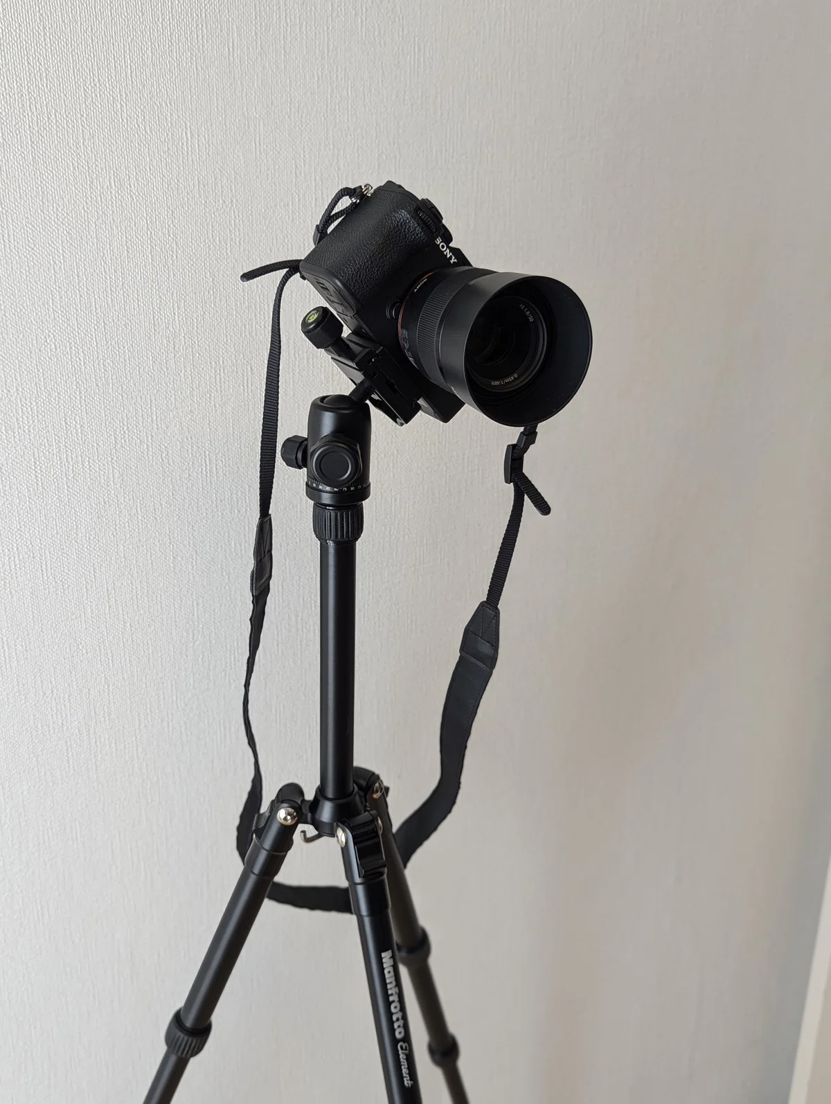 Manfrotto マンフロット Element トラベル三脚 MKELES5BK-BH