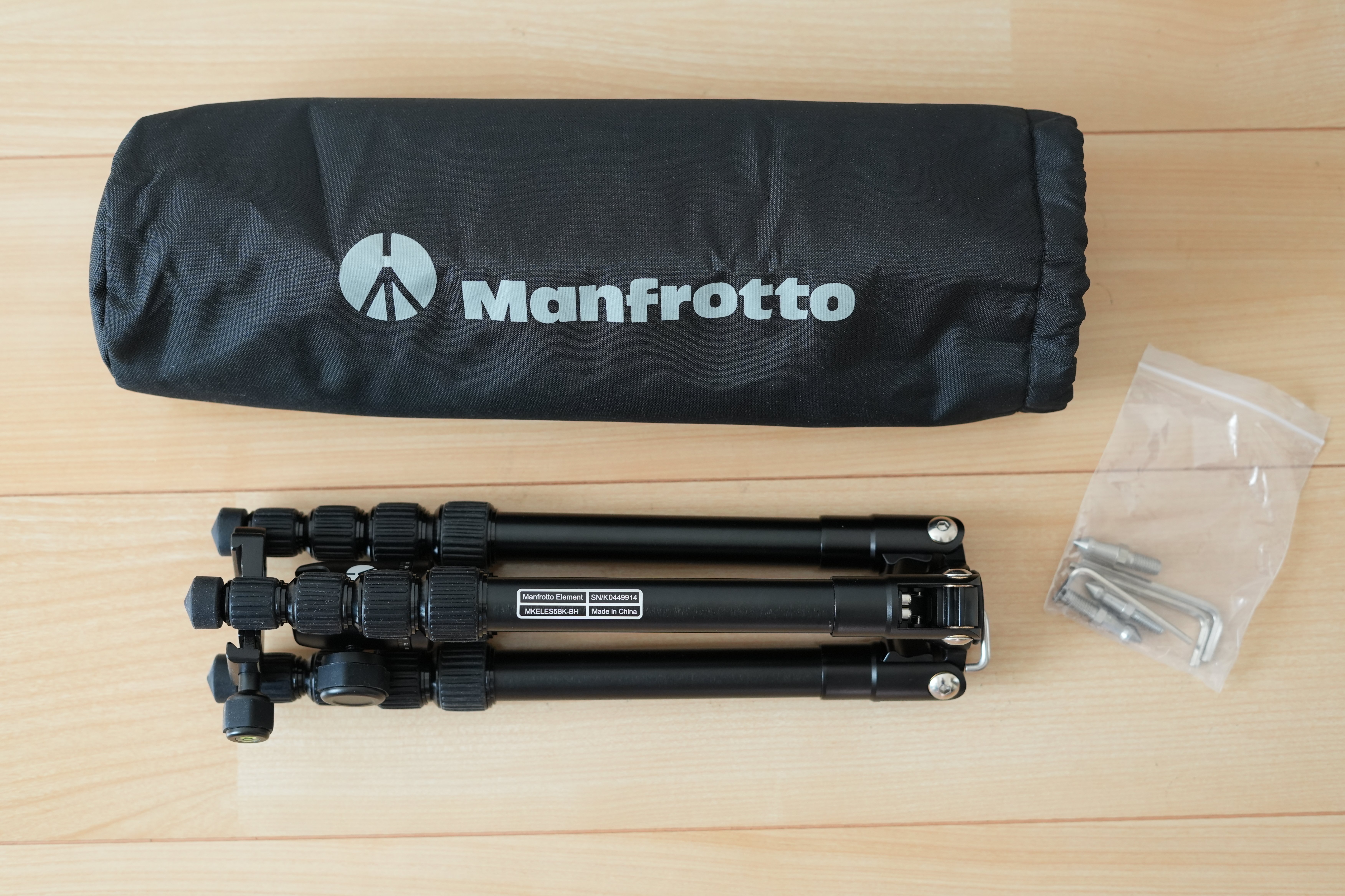 カメラ用三脚｜Manfrotto マンフロット Element トラベル三脚