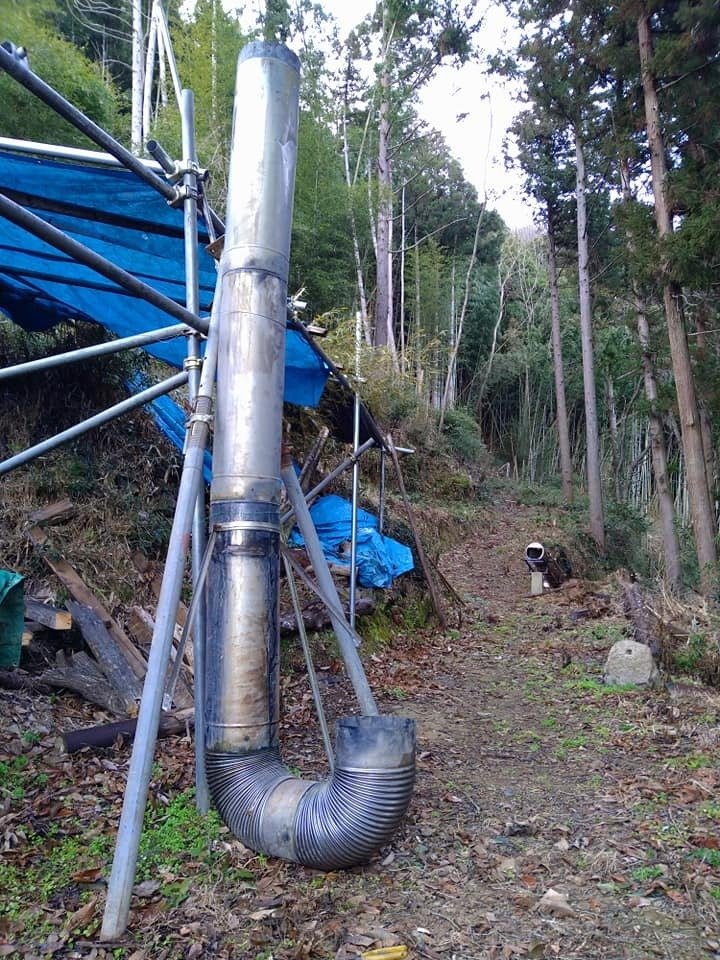 趣味のロケットストーブ #2】ロケットストーブの原点みたいな “J