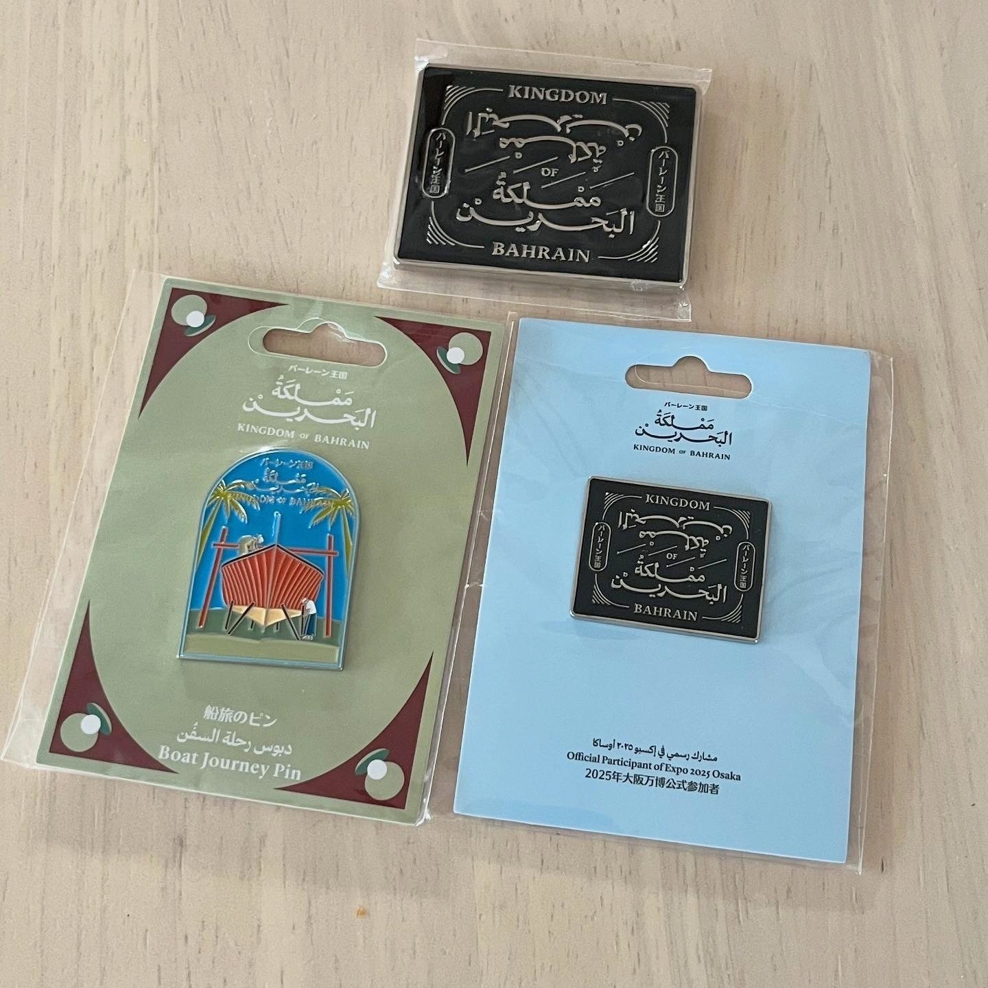万博バーレーン ピンバッジ マグネット 大阪関西万博限定！バーレーン